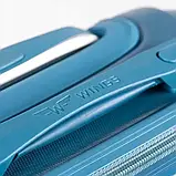 Валіза дорожня Wings 310 - М 62 л на поворотних колесах полікарбонат + ABS + кодовий замок B_1608, фото 4