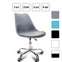 Офісне комп'ютерне крісло Bonro B- 487 на колесах робоче для комп'ютера офісу дому B_8063