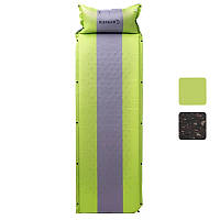 Килимок самонадувающейся Ranger Batur/Camo каремат туристичний одномісний для туризму риболовлі B_1444