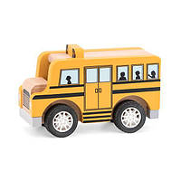 Дерев'яна машинка Viga Toys шкільний автобус (4514) B_1118