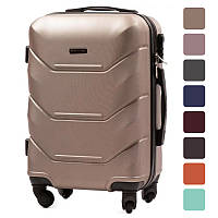 Валіза дорожня Wings Wings 147 - S 36 л чорний пластиковий обертове колесо для поїздок B_1365