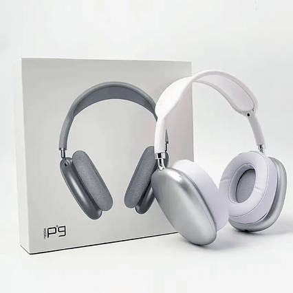 Навушники Wireless Stereo Hedset P9, Навушники bluetooth, Бездротові повнорозмірні стереонавушники Сірі, фото 1