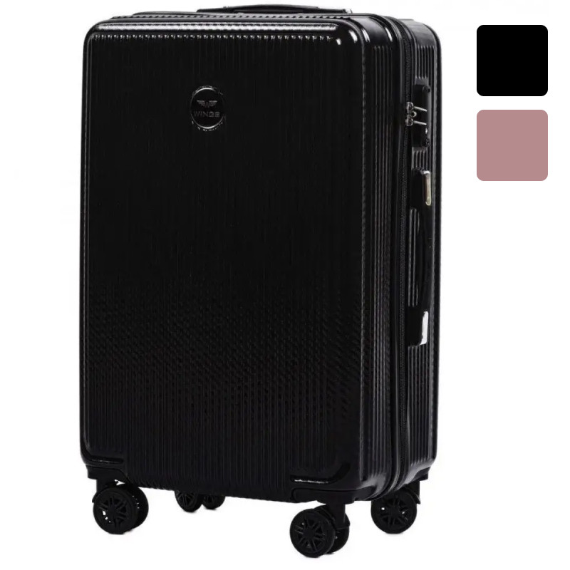 Валіза дорожня Wings PC-565-L 83 л пластиковий обертові колеса замок TSA для поїздок B_1366, фото 1