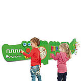 Бизиборд Viga Toys Крокодил, 5 секций (50346FSC) B_1132, фото 7