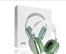 Навушники Wireless Stereo Hedset P9, Бездротові повнорозмірні стереонавушники Зелені, фото 6