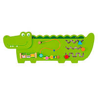 Бізіборд Viga Toys Крокодильчик (50469) B_1133