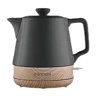 Чайник електричний керамічний Concept RK-0062 на 1 л Електрочайник B_1225