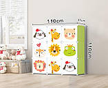 Органайзер дитячих іграшок LEOBERT 9x Kids Модульна дитяча шафа 9 модулів B_1638, фото 2