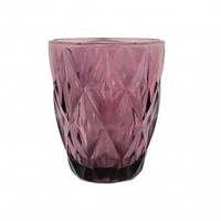 Набор стаканов из цветного стекла "Рубин" 240мл 6шт Helios 6450