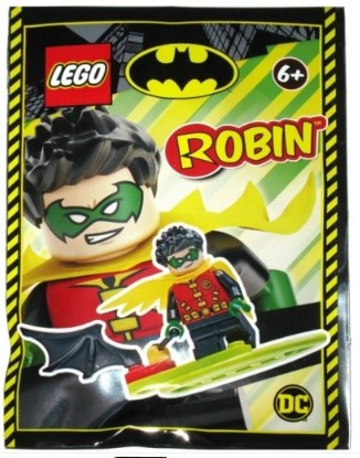 Lego Super Heroes DC Robin Hoverboard  із Batman : фігурка колекційна конструктор Робін на ховерборді 212114 