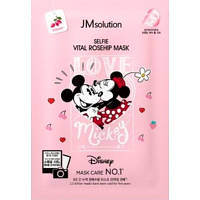 Тканинна маска для обличчя освіжаюча з екстрактом шипшини JM Solution Disney Selfie Vital Rosehip Mask