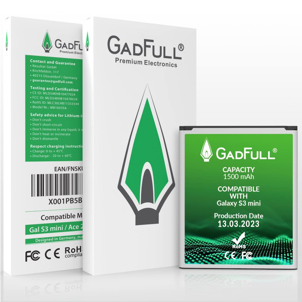 Аккумулятор GadFull® для Samsung Galaxy S3 mini (ID#1891677798), цена: 322  ?, купить на Prom.ua