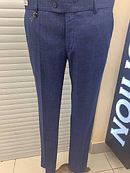 Штани чоловічі модель West-fashion А 181 сині