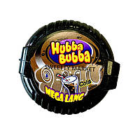 Жевательная резинка Hubba Bubba Mega Lang Cola Кола, 56 г (черный бокс)