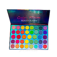 Тіні для повік 39 відтінків Beauty Glazed Color Fusion Kod-228