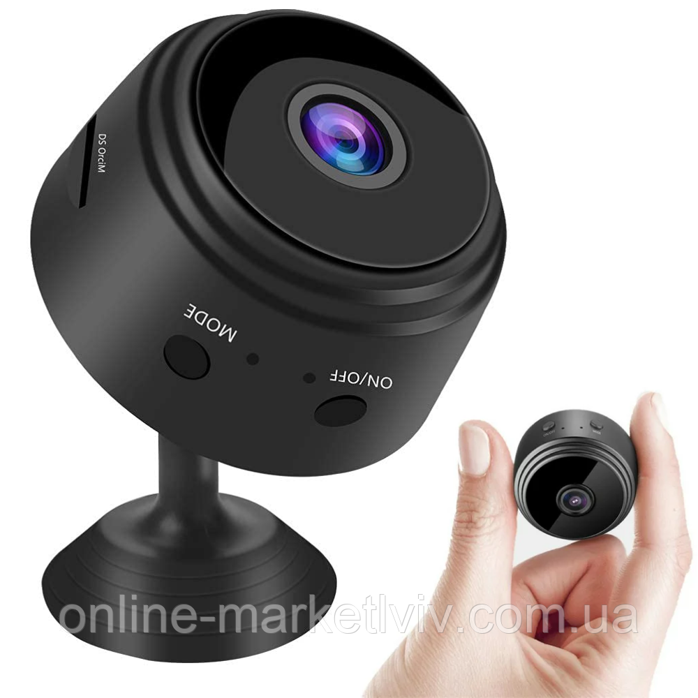 Купить Беспроводная IP мини камера видеонаблюдения WiFi, FullHD, A9 ...