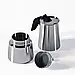 Кавоварка гейзерна Bohmann нержавійка 4 чашки 9504BH, фото 2