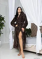 Халат жіночий "Шарпея" махровий Турецький Найкраща щільність в Україні 100%