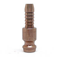 Ніпель швидкознімний "тато" 6 мм шланг вода/газ Welding Dragon