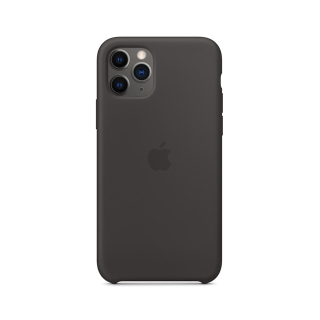 Чохол Apple Silicone Case 1:1 iPhone 11 Pro Max чорний