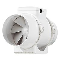 Канальный вентилятор Вентс ТТ 125 Т представляет собой канальный вентилятор с таймером задержки отключения