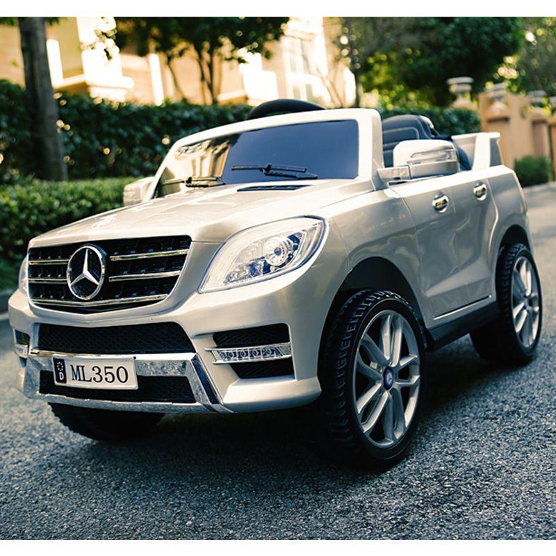 Дитячий електромобіль джип Mercedes ML350 на акумуляторі автофарбування