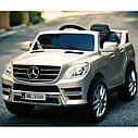 Дитячий електромобіль джип Mercedes ML350 на акумуляторі автофарбування, фото 3