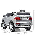 Дитячий електромобіль джип Mercedes ML350 на акумуляторі автофарбування, фото 9