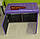 Фіолетовий пуф із полицями 400х800х H 420 мм, фото 3