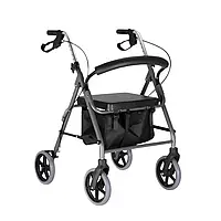 Складной роллатор Vhealth VH503 на 4-х колесах с корзиной для пожилых людей и инвалидов