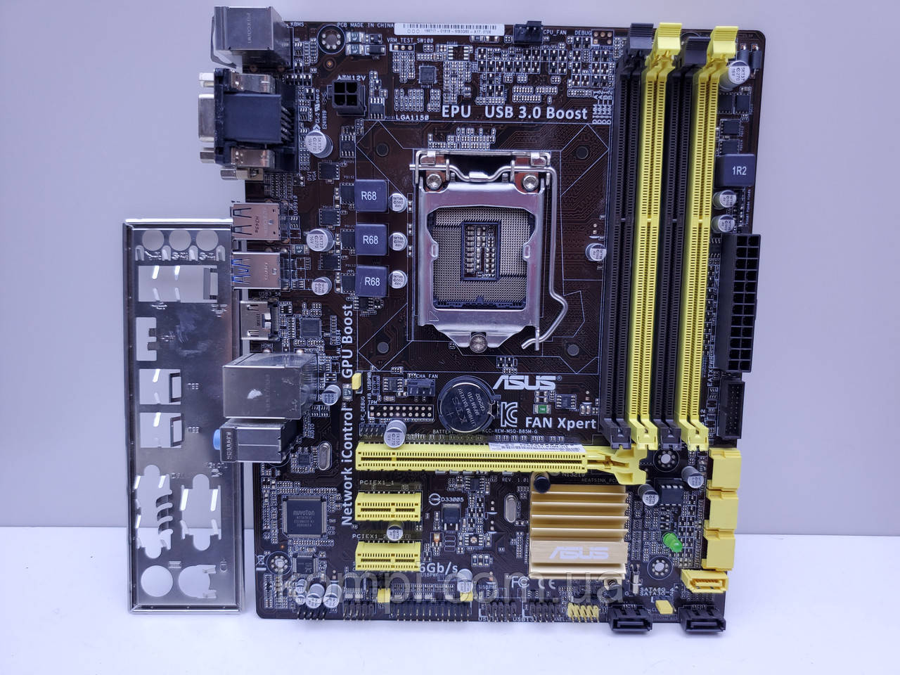 Материнська плата ASUS B85M-G B85 S1150 DDR3