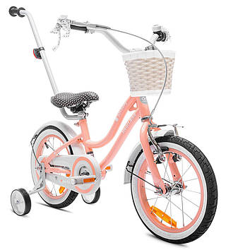Дитячий велосипед SUN BABY Heart Bike 14 дюймів для дівчинки Абрикос