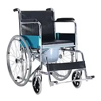 Механическая инвалидная коляска Vhealth VH 812 с санитарной оснащением