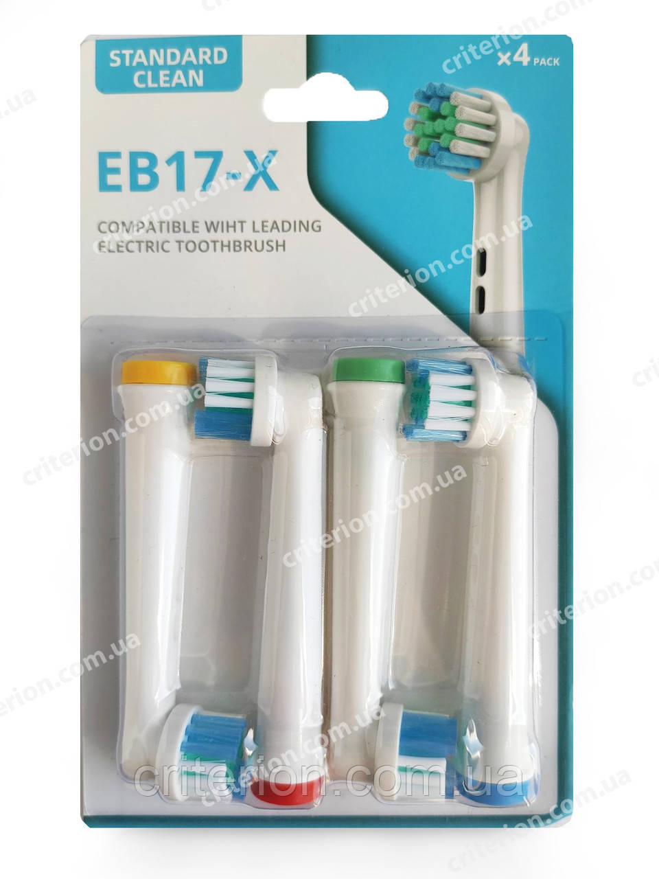 Precision Clean насадки для щетки Oral-b EB17-X 4 шт - фото 1 - id-p1891722871