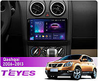 Штатная магнитола Teyes CC3 2k 6+128 Gb Nissan Qashqai 1 J10 2006-2013 (F1) 9"