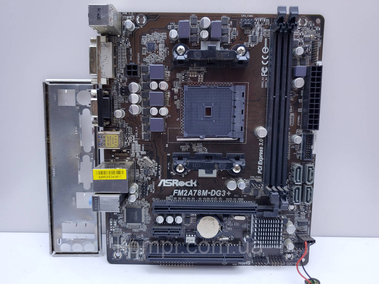 Материнська плата ASRock FM2A78M-DG3+ FM2+ DDR3