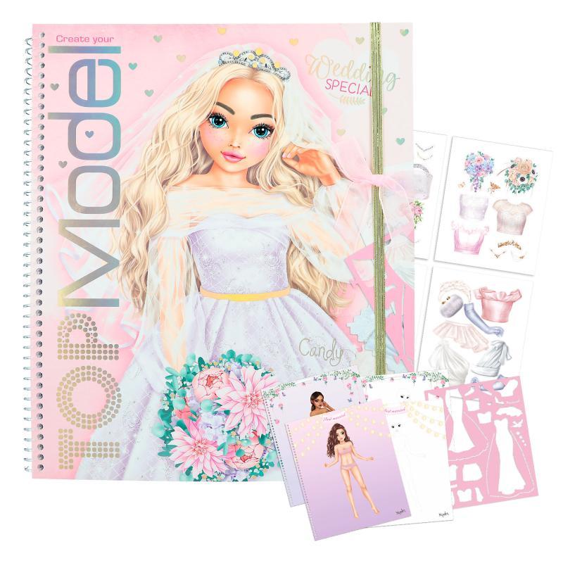 Розмальовка Top Model Весілля Candy (12393)