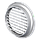 Решітка пластикова кругла Вентс МВ 100 бежева, фото 2