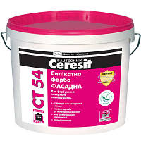 Фасадная краска силикатная Ceresit 10 л белая СТ 54 SILICATE AERO