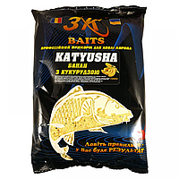 Прикормка 3kBaits KATYUSHA Банан з кукурузой 1000г (3к05008)