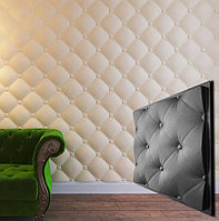 Пластиковая форма для 3d панелей "КожаСредняя"