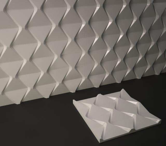 Пластиковая форма для 3d панелей "Пирамида" - фото 5 - id-p445600370