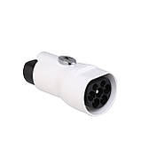 Перехідник GBT-TYPE 2 з механічним фіксатором для китайських електромобілів (22 кВт макс.), фото 6