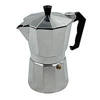 Кофеварка гейзерная Coffee (на 6 чашек) (14,5х11х20см/321г) (М475)