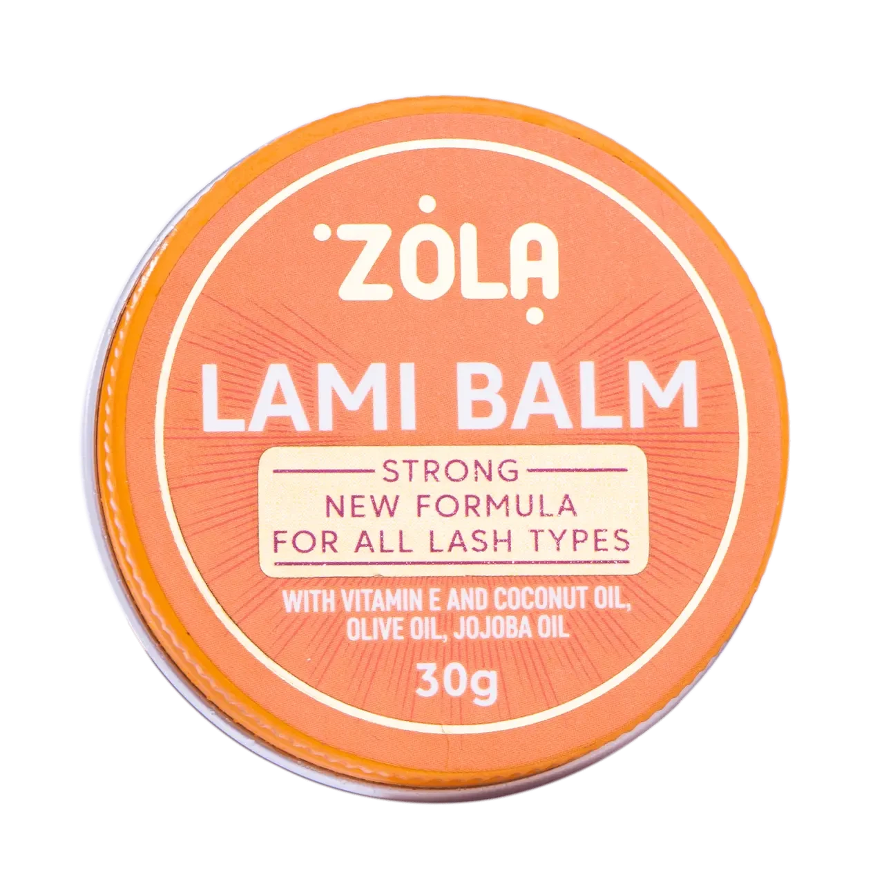 Zola Lami Balm Orange Клей для ламінування вій, 30 мл