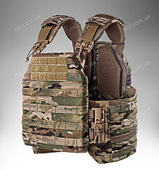 Плитоноска Plate Carrier / бронежилет - чохол для пластин з камербандами U-Win Pro Cordura 1000D (multicam)