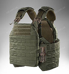 Плитоноска Plate Carrier / бронежилет - чохол для пластин з камербандами U-Win Pro Cordura 500D (ranger green)