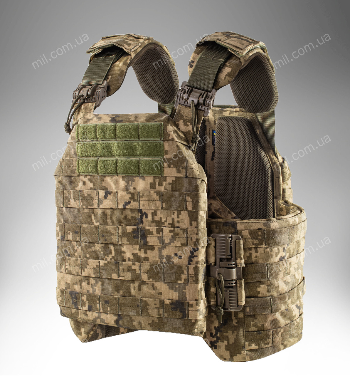 Плитоноска Plate Carrier / бронежилет - чохол для пластин з камербандами U-Win Pro Cordura 500D (MM14)
