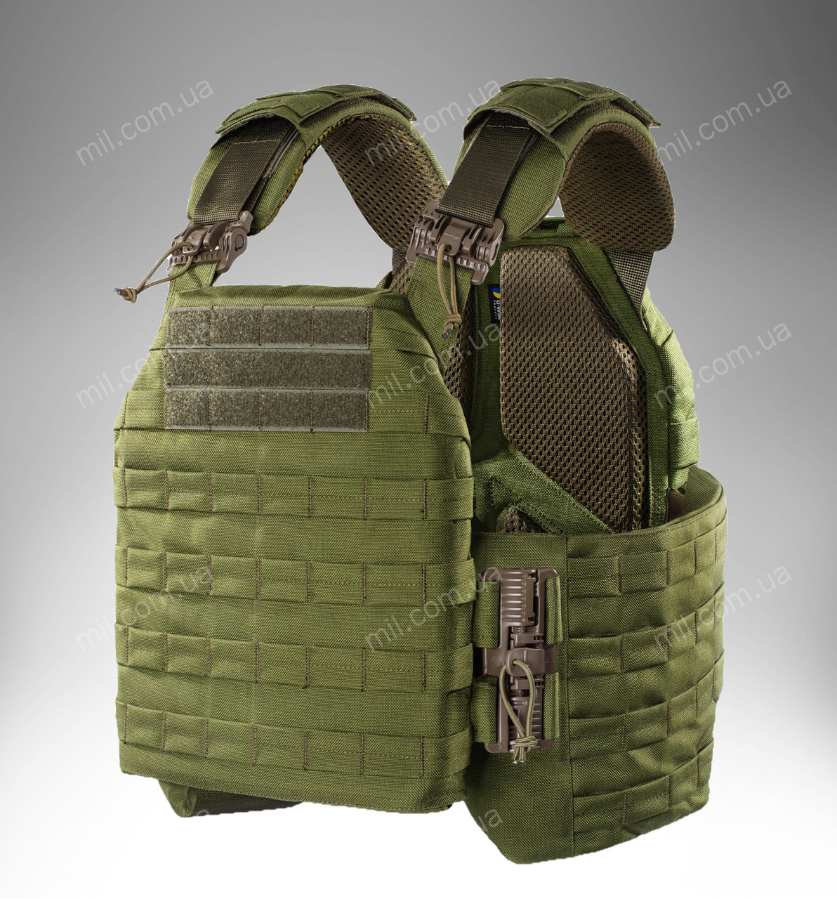 Плитоноска Plate Carrier / бронежилет - чохол для пластин з камербандами U-Win Pro Cordura 1000D (olive)