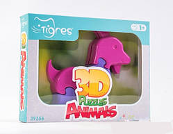 Іграшка розвивальна 3D пазли Тварини 39356, 3 різновиди (Козик)